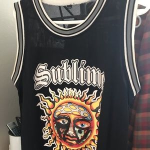 Sublime Basketball Jersey, Men’s Small